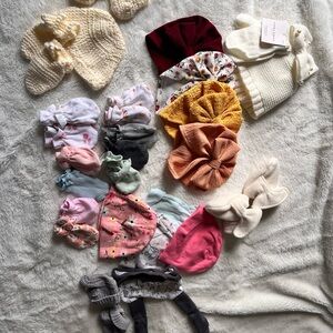 Kids' Multicolor Knit Accessories Set